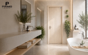 Mẫu Cửa Composite Nhà Vệ Sinh Đẹp: Gọn, Hiện Đại Và Đồng Bộ Nội Thất