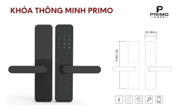 Khóa Thông Minh PRIMO DOOR MODEL F7PRO - TTM: 3 Cách Mở Cửa Tiện Dụng