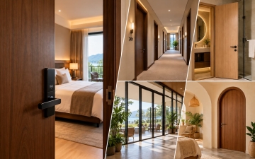 Khách Sạn, Homestay Nên Chọn Cửa Gì Cho Từng Khu Vực?