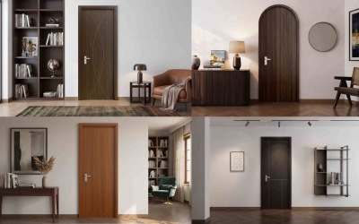 Mẫu Cửa Composite Màu Tối Đẹp: Gợi Ý PA05–PA08 Cho Không Gian Hiện Đại