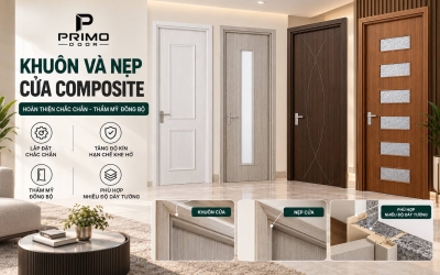 Kích Thước Cửa Composite Tiêu Chuẩn Và Cách Đo Ô Chờ Chính Xác