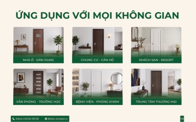 Mẫu Cửa Composite Đẹp: Gợi Ý Theo Màu, Kiểu Dáng Và Không Gian