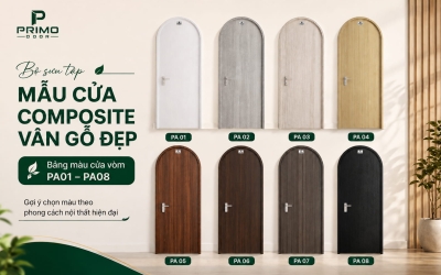Mẫu Cửa Vòm Composite Đẹp: Gợi Ý Cho Căn Hộ, Nhà Phố Và Biệt Thự