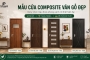 Mẫu Cửa Composite Vân Gỗ Đẹp: Sồi, Tần Bì, Teak, Óc Chó Và Tông Đen