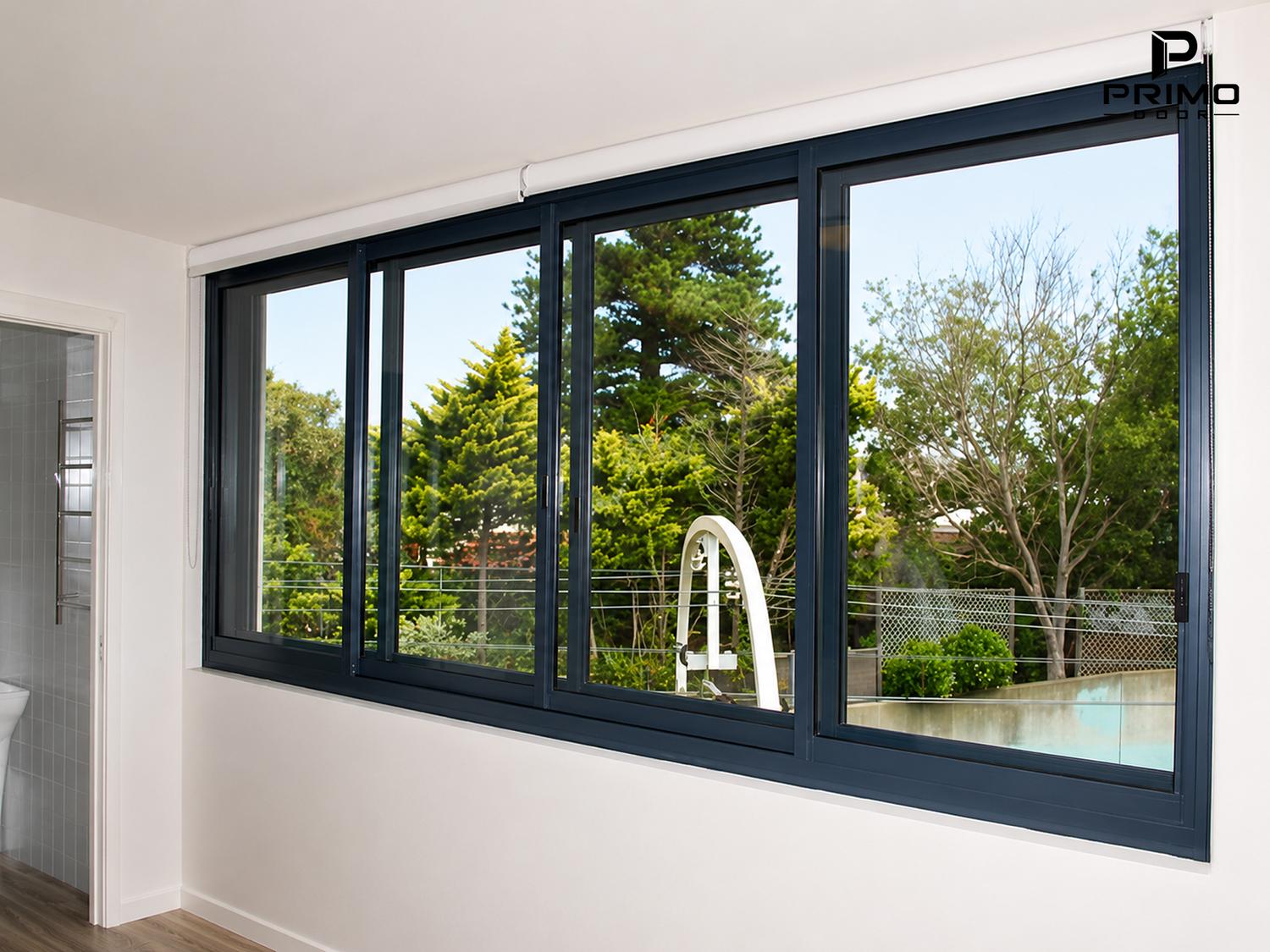 Thiết kế Cửa Sổ Lùa Trượt Nhôm Kính PRIMO DOOR