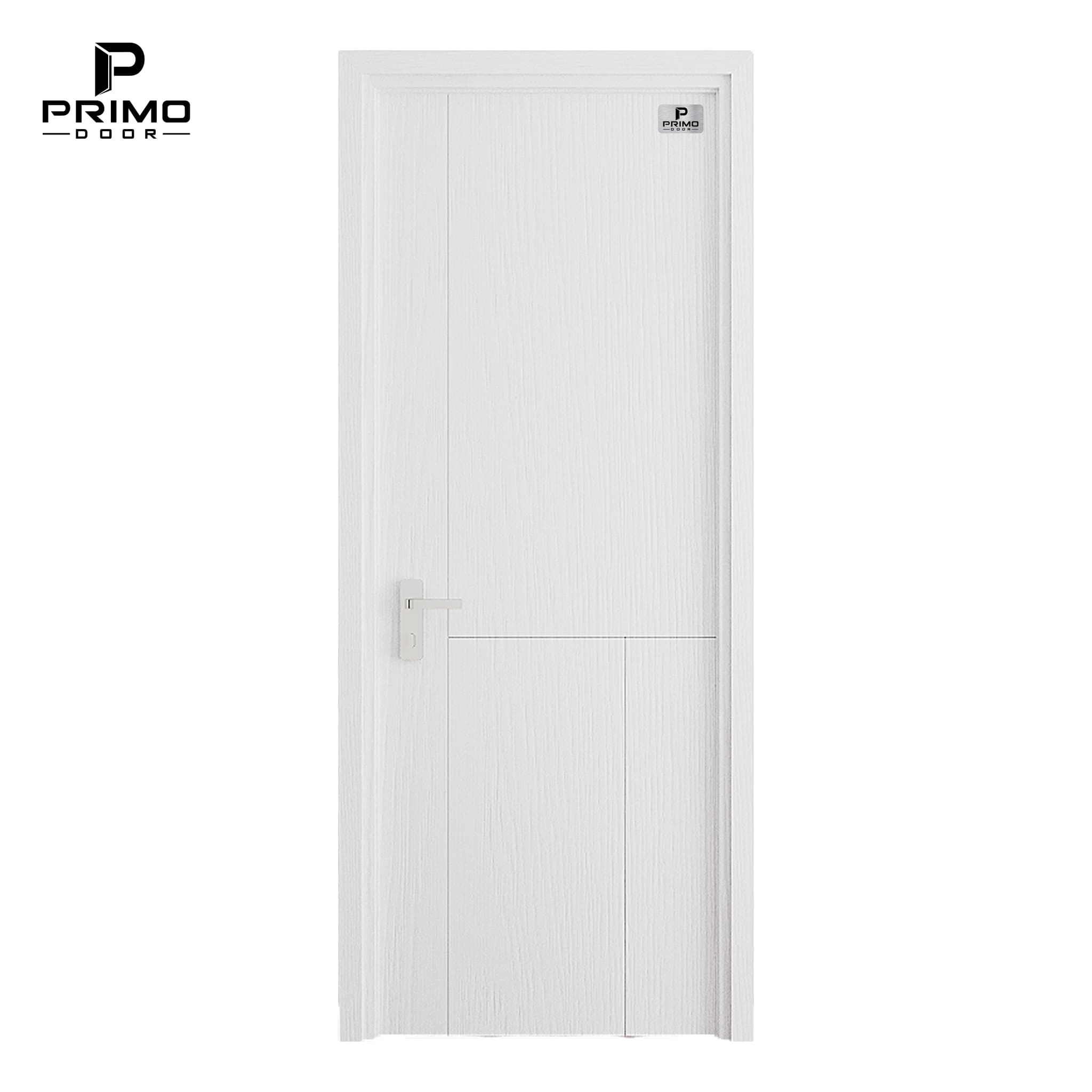 Mẫu cửa Composite Line Art PRIMO DOOR với khuôn nẹp