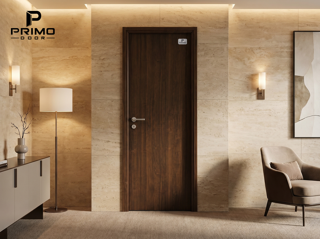 Cửa gỗ chống cháy EI60 VT 613 PRIMO DOOR – ứng dụng thực tế
