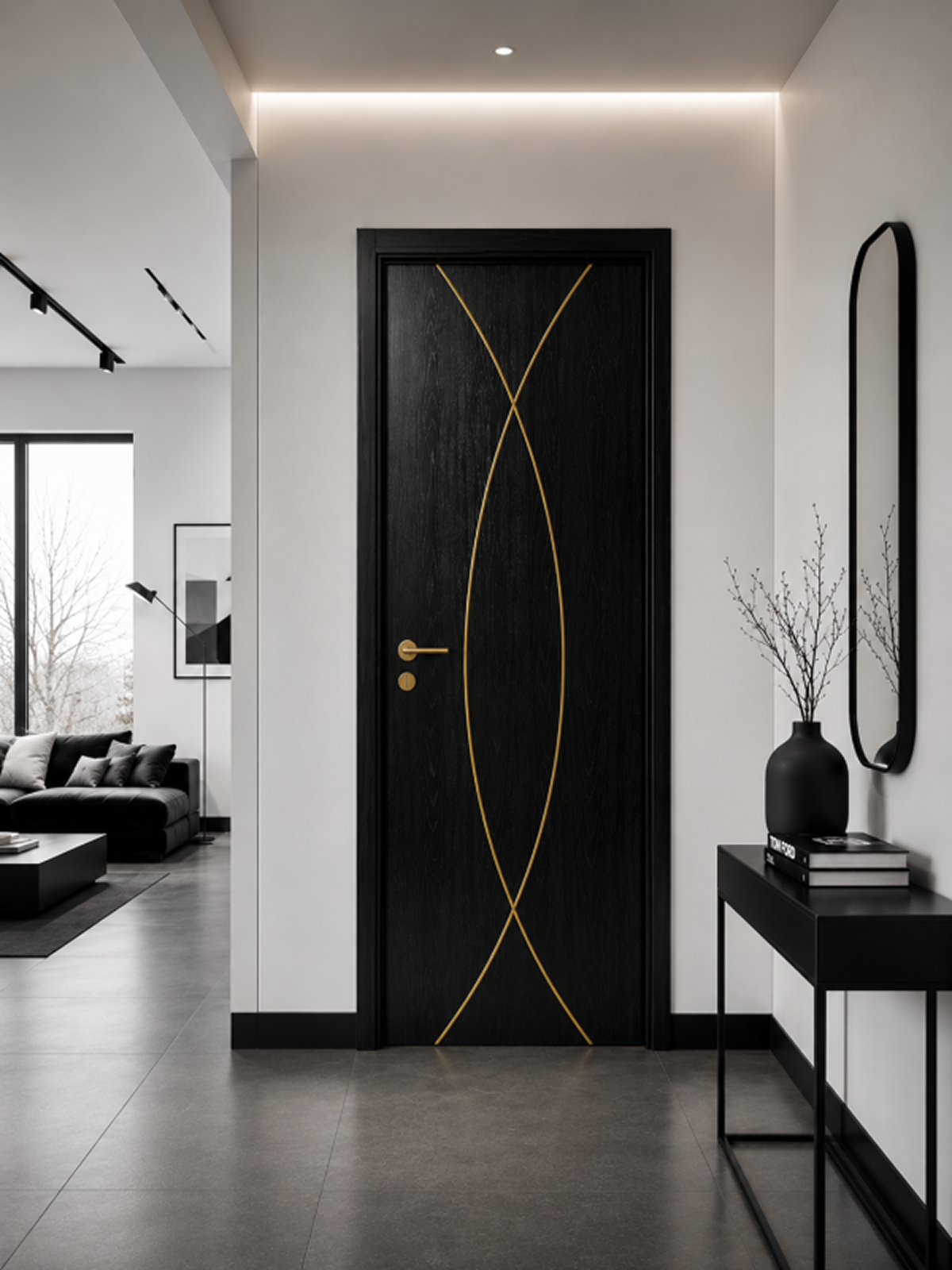 Mẫu cửa gỗ composite PRIMO DOOR cao cấp