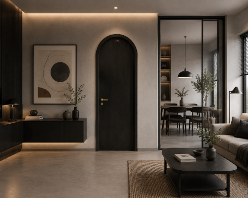 cửa gỗ nhựa composite không nứt nẻ PRIMO DOOR