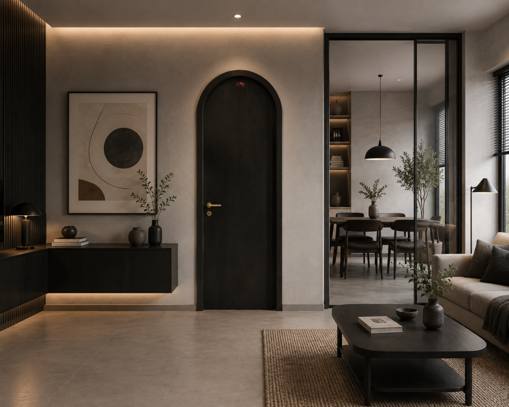 cửa gỗ nhựa composite không nứt nẻ PRIMO DOOR