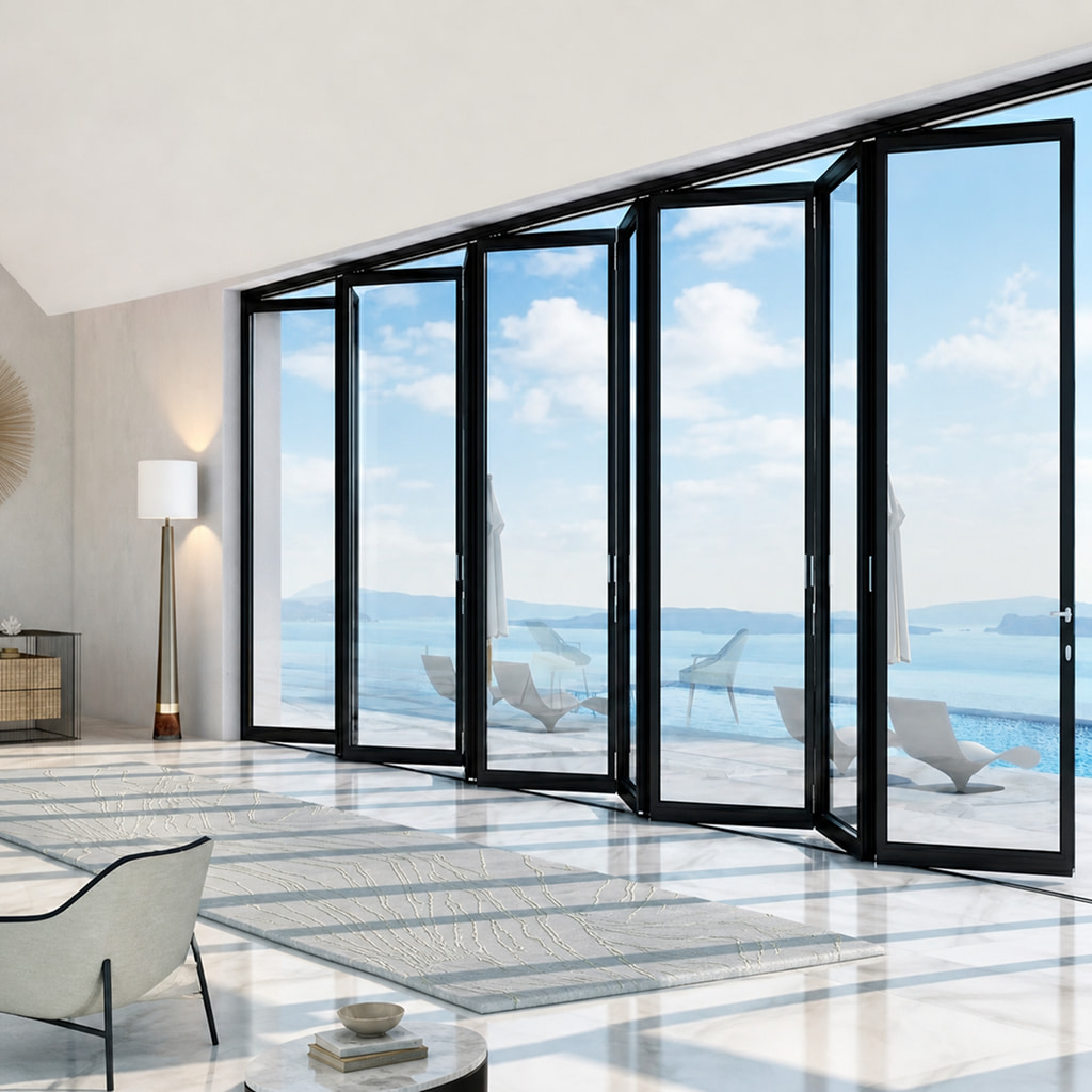 Cửa Nhôm Kính Xếp Trượt