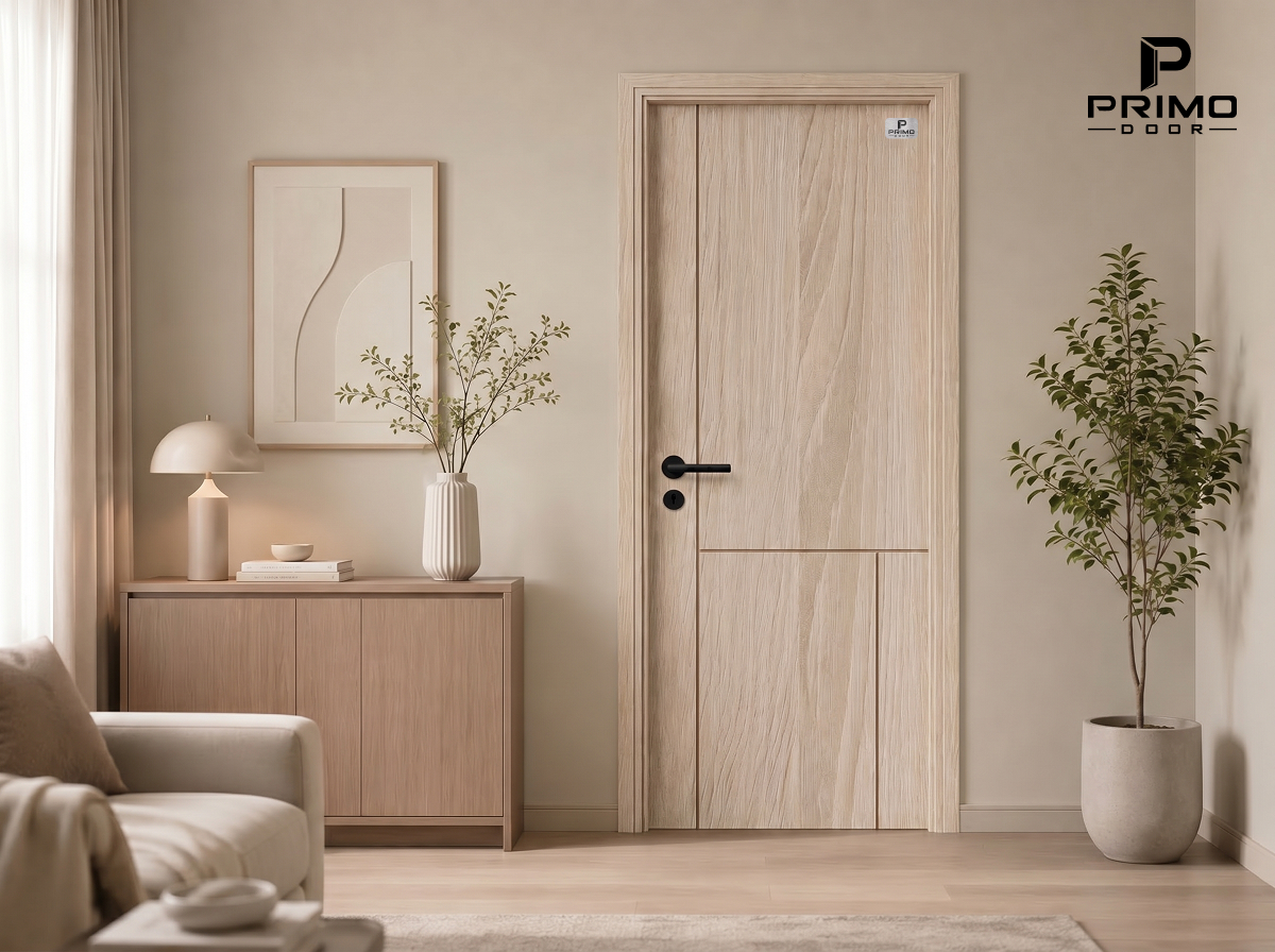 xương gia cường cửa composite lắp khóa PRIMO DOOR