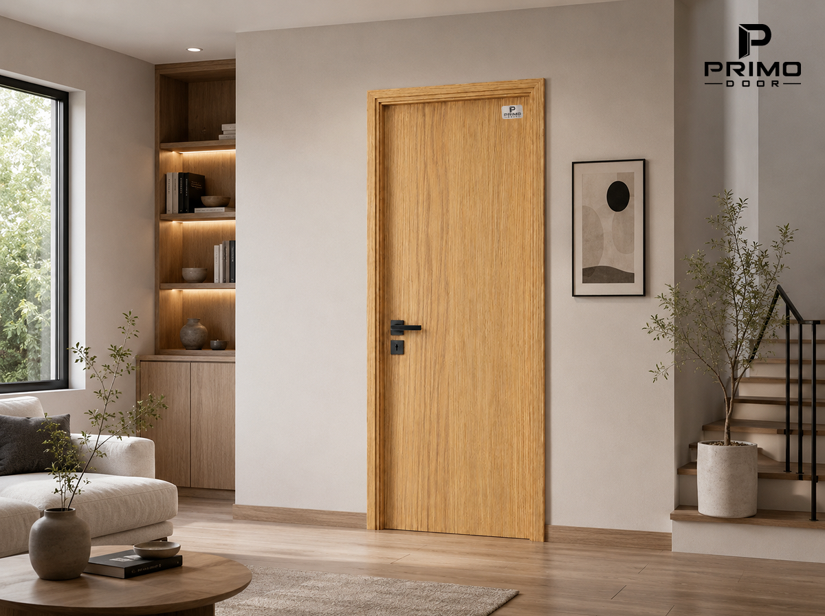 thành phần bột gỗ nhựa cửa gỗ nhựa composite PRIMO DOOR