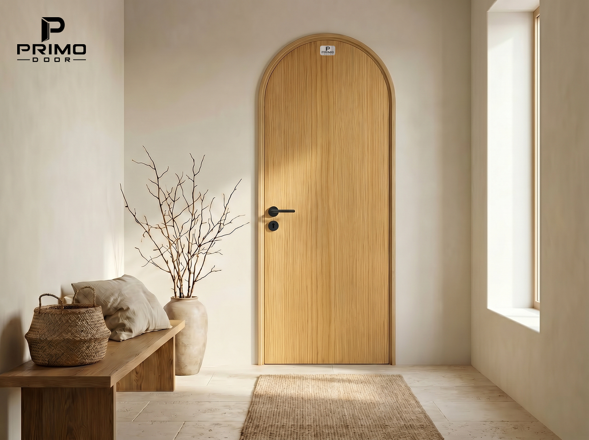 phôi WPC đặc chắc cửa composite PRIMO DOOR