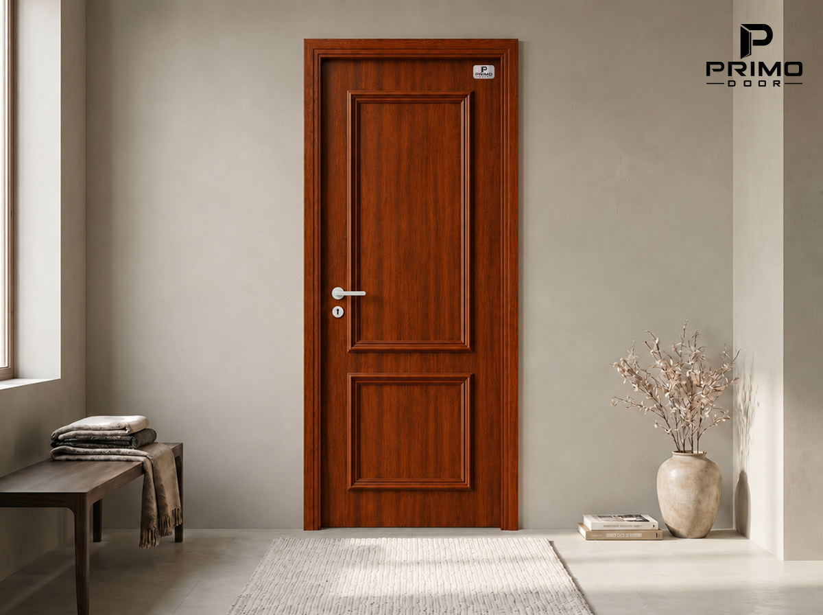 cửa gỗ nhựa composite PRIMO DOOR lắp đặt