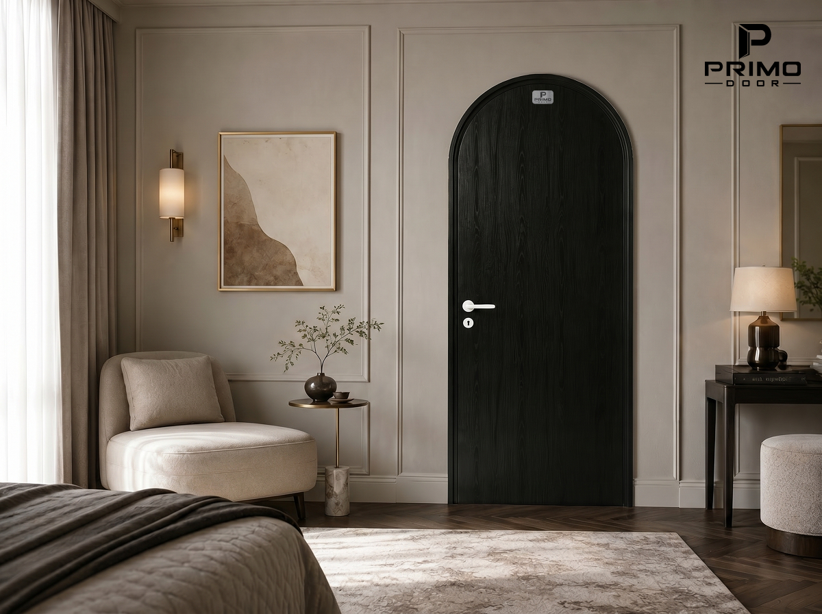 bảo vệ cửa composite chịu nhiệt độ cao bằng màu sáng PRIMO DOOR